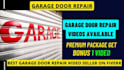 make this garage door repair service video