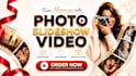 create wedding photo slideshow, promo, memorial video