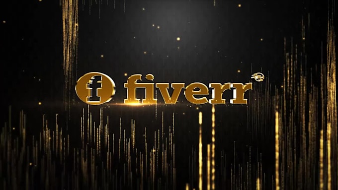 make elegant award intro video with logo
