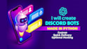 create a custom discord bot for your server