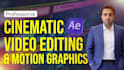 do cinematic videos and motion graphics in after effects