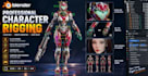 3d character rigging in blender