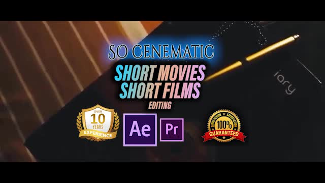 edit short movies , short films or promo