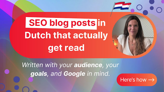 write an SEO article in dutch