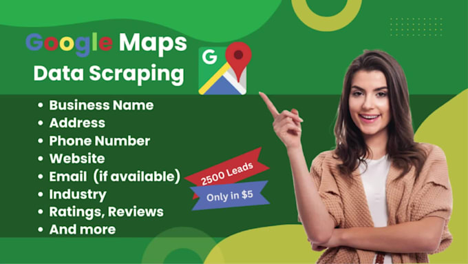 expertly scrape google maps with a professional maps scraper