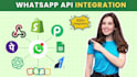 integrate whatsapp chatbot with CRM, website, facebook leads, hubspot etc