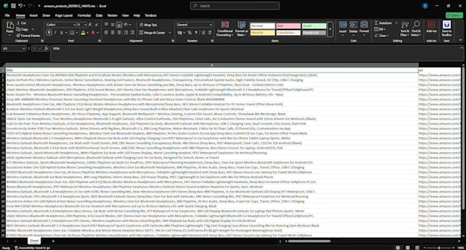 do web scraping, data mining and data extraction using python