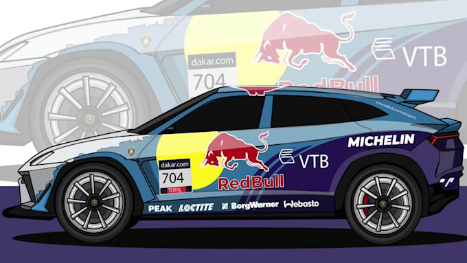 car illustration from your car