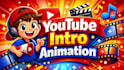 create professional youtube intro and opening title animation
