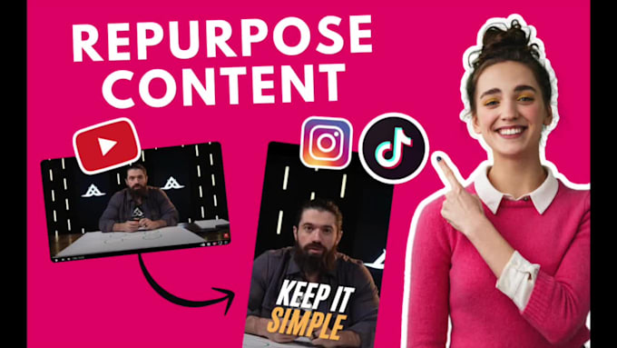 edit and repurpose your content for reels, tiktok, shorts