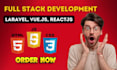 be full stack developer software developer for php laravel vuejs web application