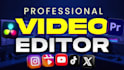 do professional and engaging youtube video editing in 24 hours