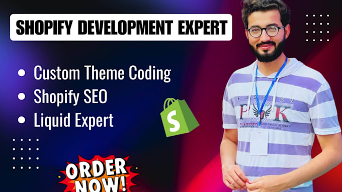handle shopify development, custom liquid coding and SEO