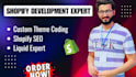 handle shopify development, custom liquid coding and SEO