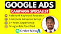 setup, optimize and manage google ads adwords ppc campaigns