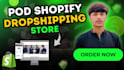 create 30k per month passive income shopify dropshipping store