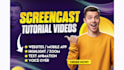 do screencast instructional or tutorial video in 24 hours
