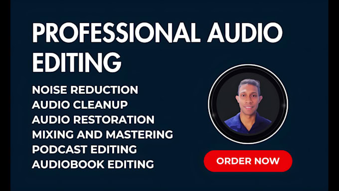 do audio editing, clean up, fix, repair audio or video files