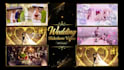 create a cinematic wedding slideshow video with romantic effects