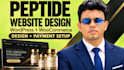 build fda compliant peptide website and research peptide ecommerce store and app