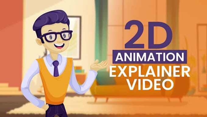 Review! I will create 2d animated explainer video or whiteboard animation  for $5