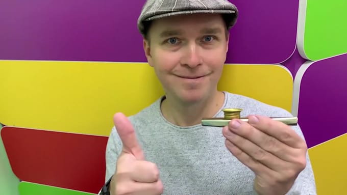 record a funny version for your project on the kazoo