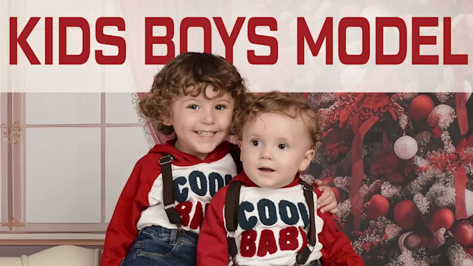 do professional video or photo product with my kids model