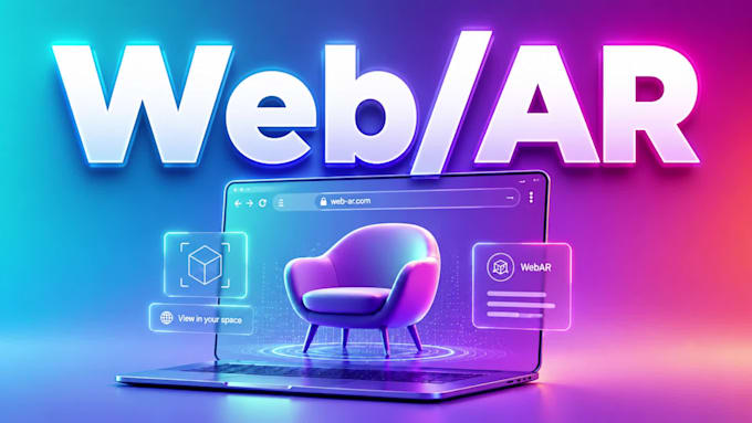 develop webar experience using qr code and webxr