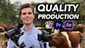 professionally edit ads, youtube, and interview videos fast