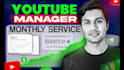 be your youtube manager for video SEO and channel growth