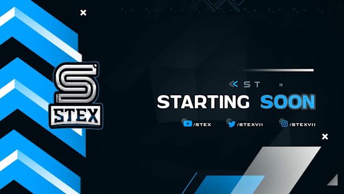 design twitch logo, stream animated overlay twitch stream package screens panels