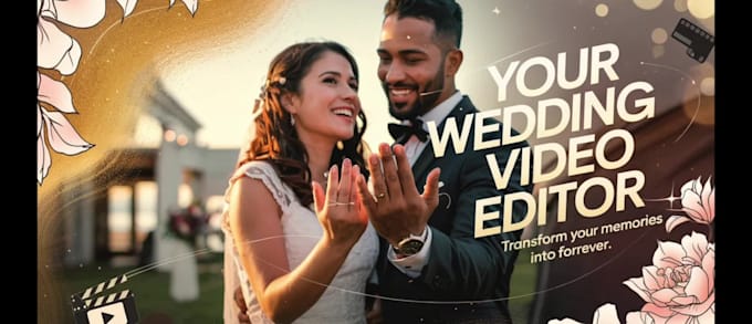 edit your wedding video into a cinematic highlight in 48 hrs