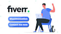 create 2d animated GIF explainer videos and motion graphics for website