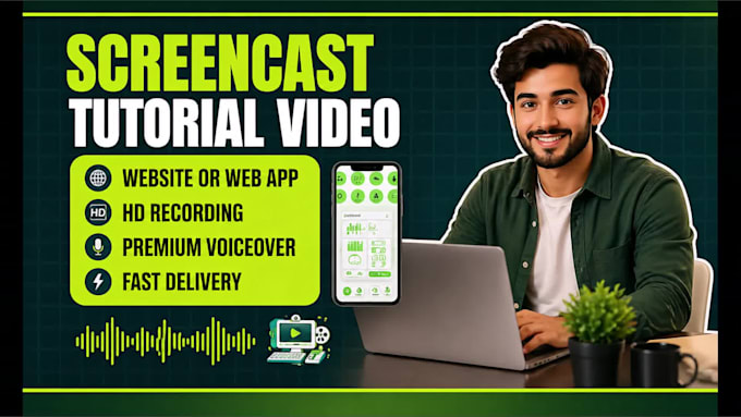 create screencast videos and software tutorials