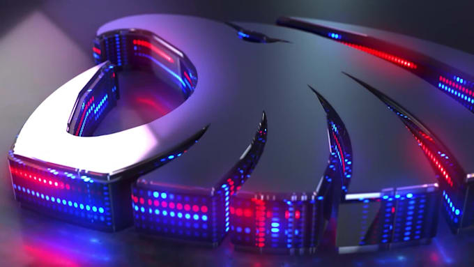 do 3d animated logo intro video