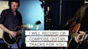 record or compose guitar tracks for you