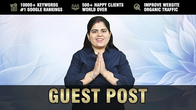 do guest post with high da backlinks