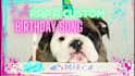 write and rap a happy birthday song for you