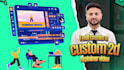 create a fully custom 2d animated explainer video