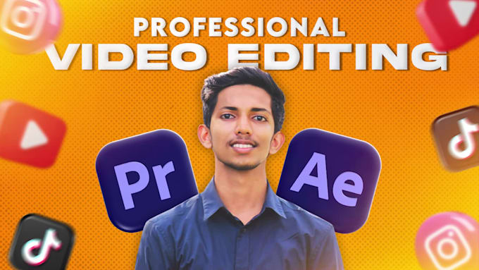 do professional and engaging video editing for youtube