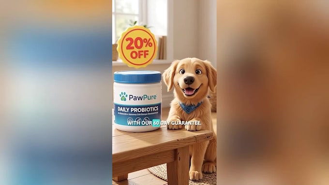 create ai product video pet ads promo video vsl