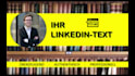 write your professional german linkedin text
