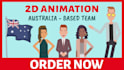 make amazing 2d animated explainer video