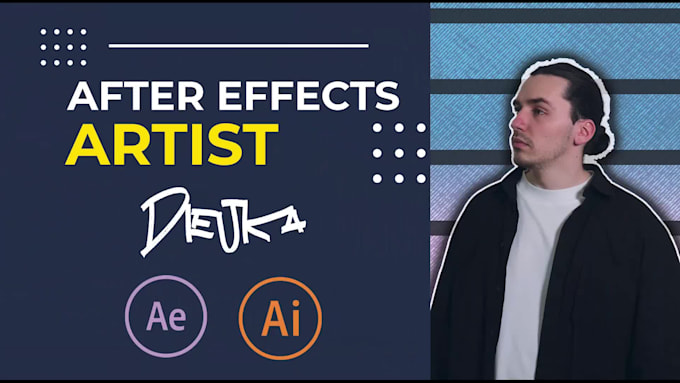 create any after effects animation or animated text