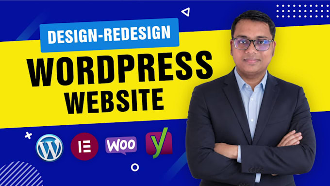 design, redesign and build responsive wordpress website for small business