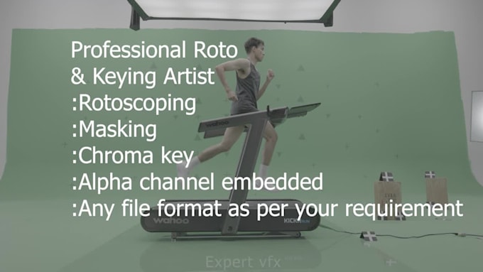 do professional rotoscoping, roto, masking,keying, green screen remove