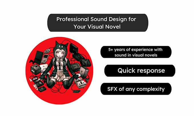 do sound design for your visual novel