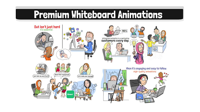 create perfect whiteboard animation video