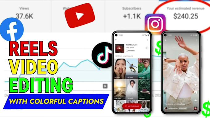 create youtube shorts instagram and facebook reels