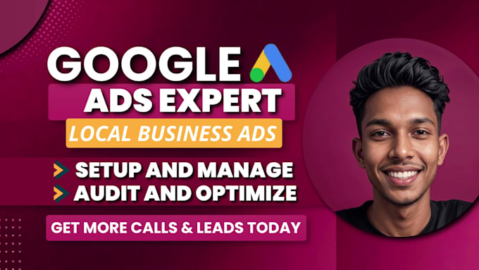 manage and optimize google ads adwords ppc campaigns for local service business